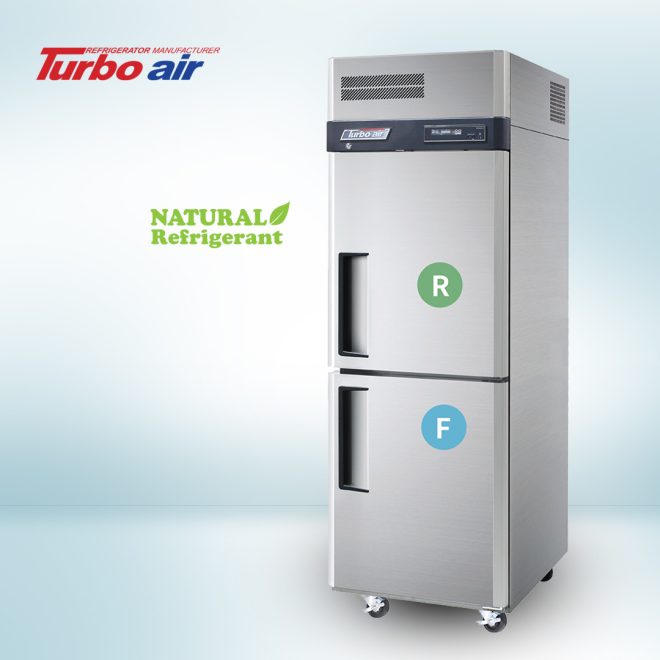 M3 Solid Dual Temperature, one-section, top mount, refrigerator on the top & freezer on bottom