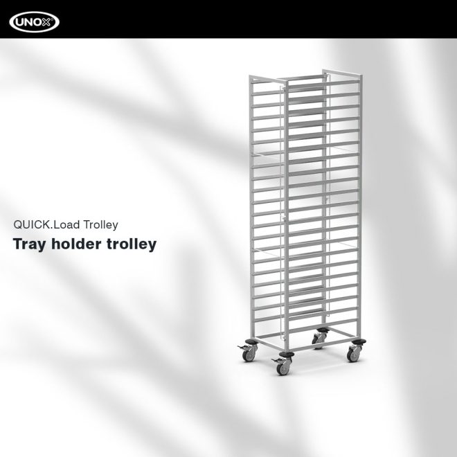 UNOX Tray holder trolley